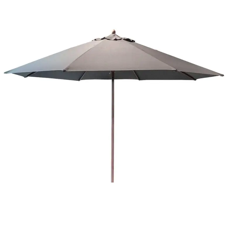 Houten stokparasol Lucia Borek Ø350 cm - grijs - Afbeelding 2