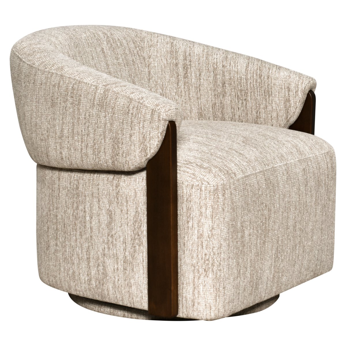 Richmond – Lounge stoel Marina natural softweave swivel fire retardant - Afbeelding 3