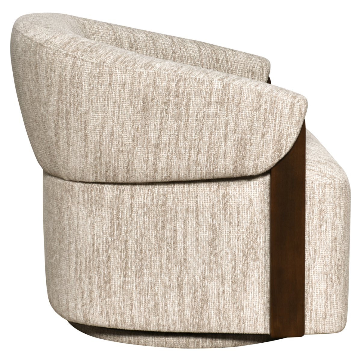 Richmond – Lounge stoel Marina natural softweave swivel fire retardant - Afbeelding 5