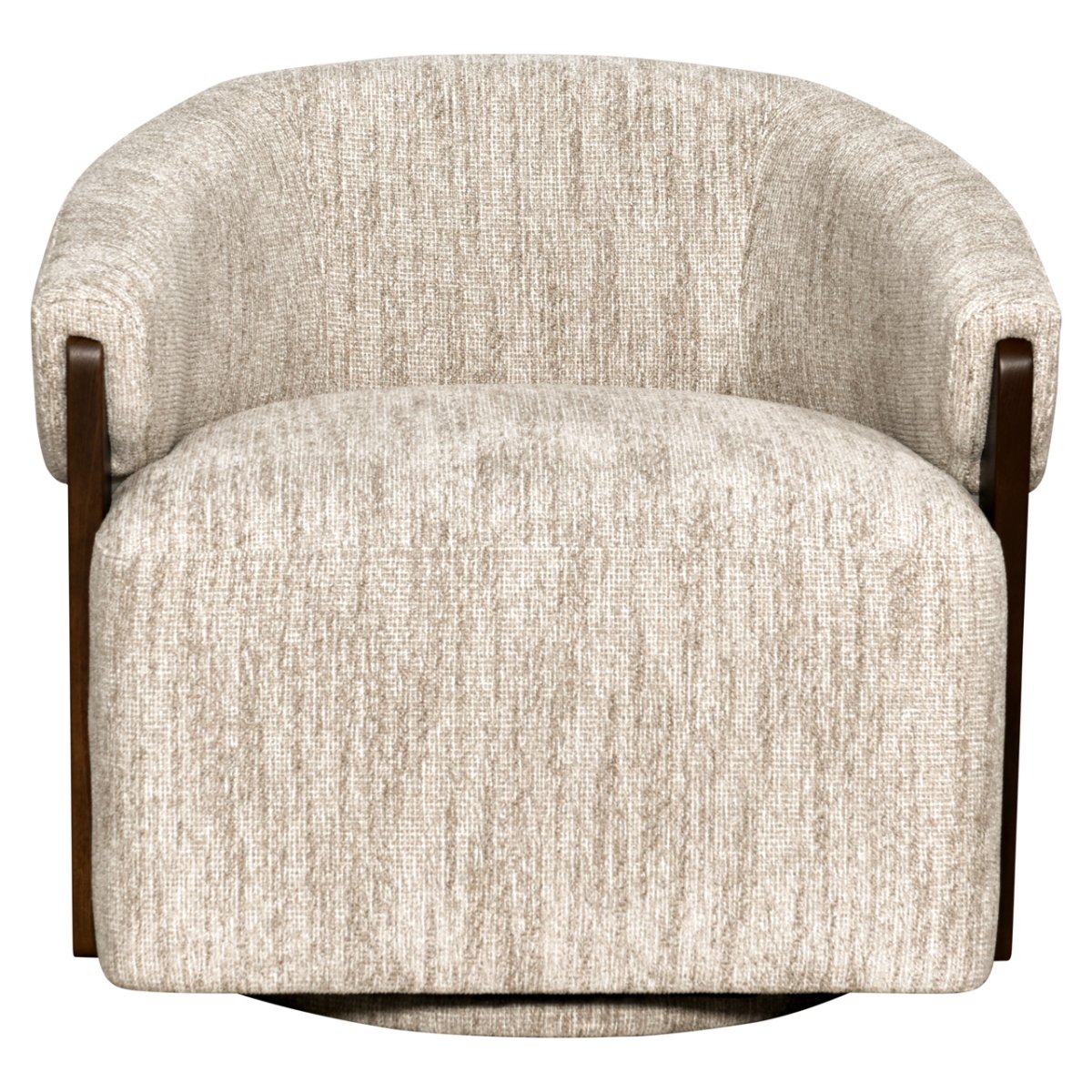 Richmond – Lounge stoel Marina natural softweave swivel fire retardant - Afbeelding 4