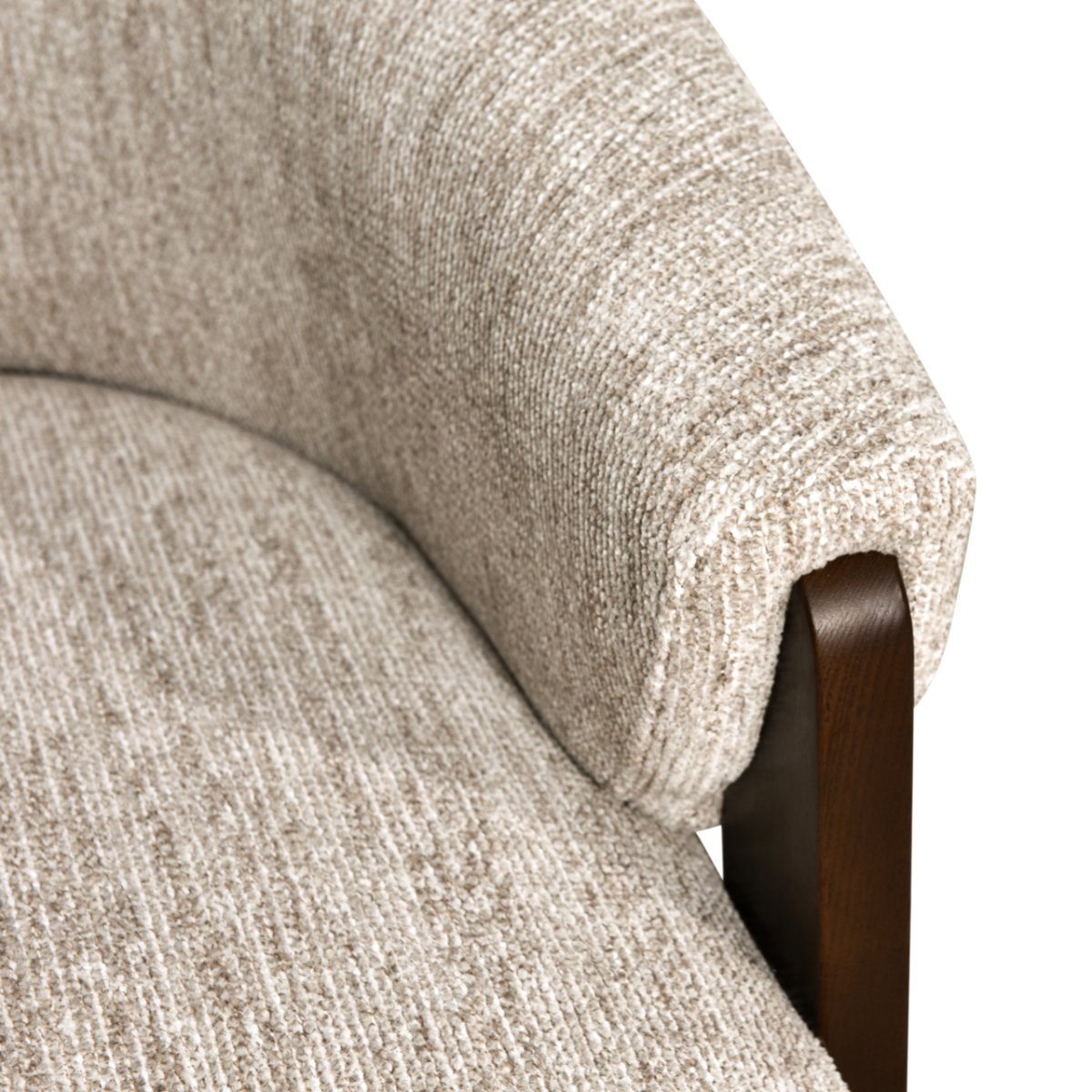 Richmond – Lounge stoel Marina natural softweave swivel fire retardant - Afbeelding 8