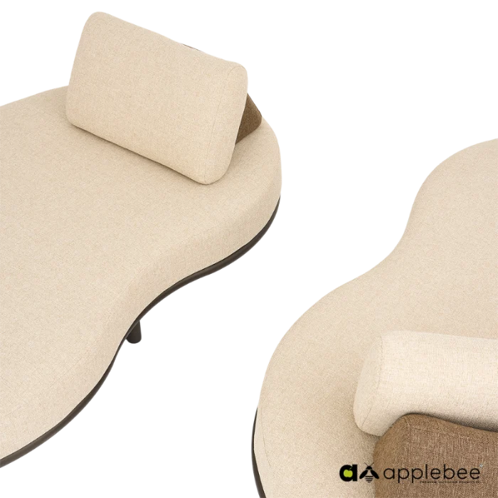 Organisch ligbed Moon Island - Apple Bee - Afbeelding 6
