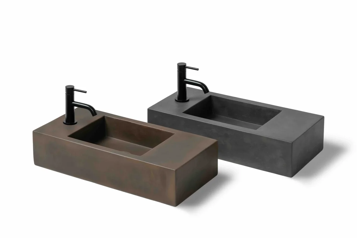 Paullo toilet fontein – dusk grijs beton - Afbeelding 7