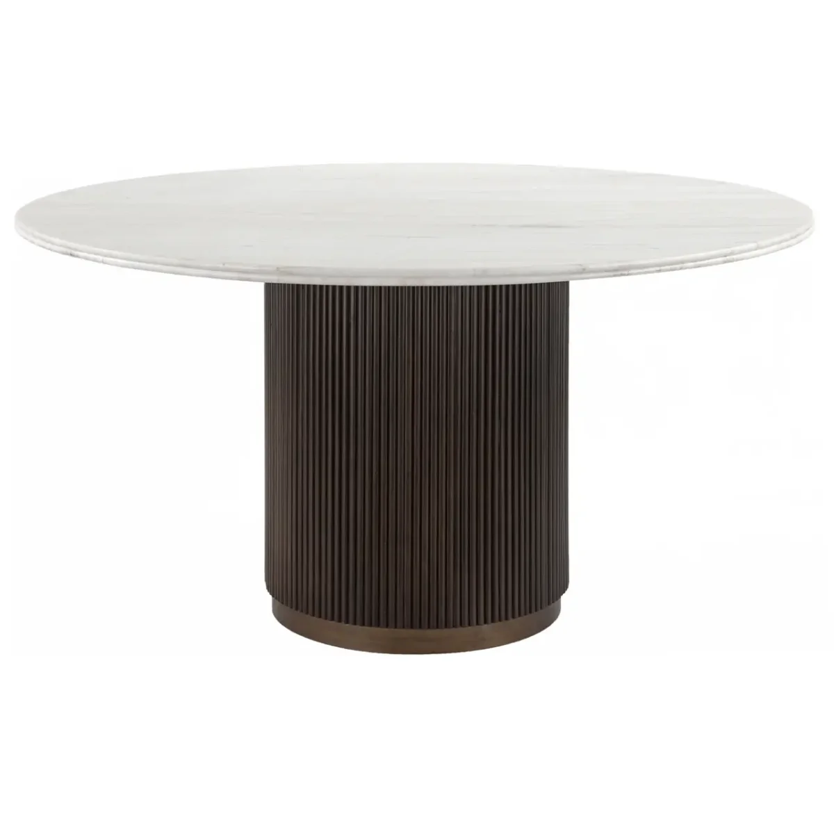 Richmond – Eettafel Mayfield brown 140Ø - Afbeelding 6