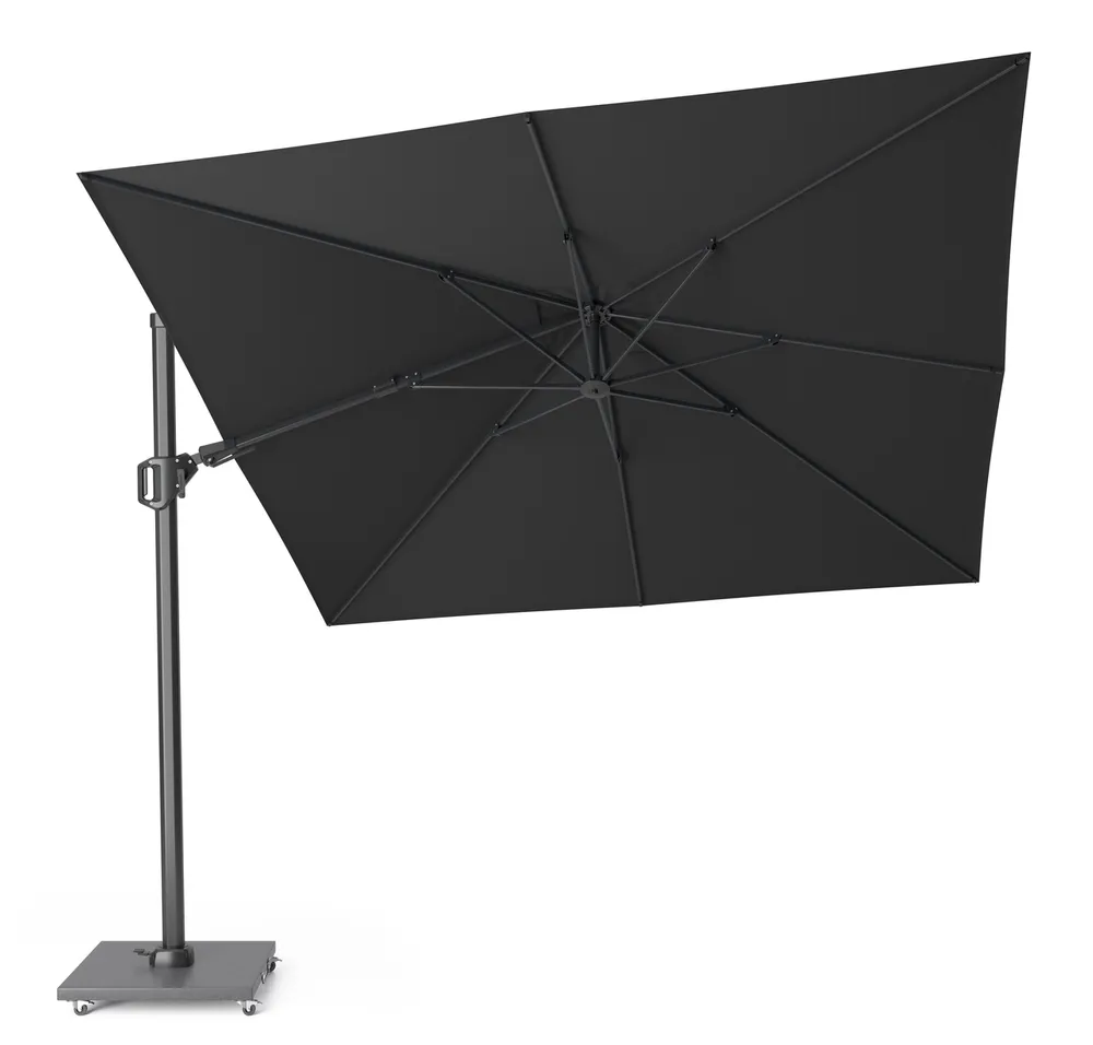 Zweefparasol Challenger T2 Premium 300×300 - Faded black - Afbeelding 2