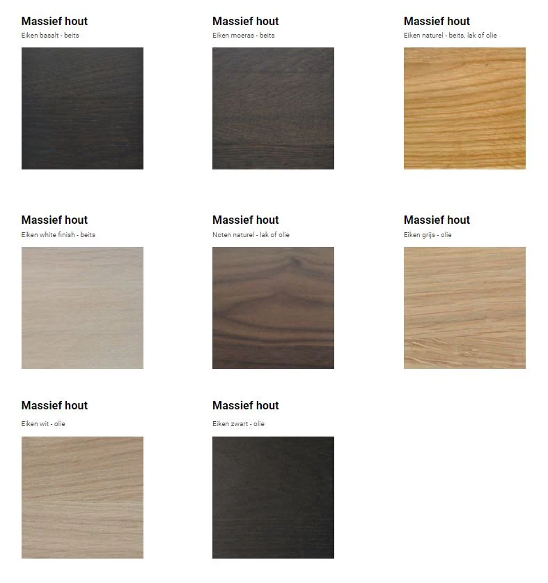 Eettafel Steely van Bree's New World - Stel zelf samen! - Afbeelding 9