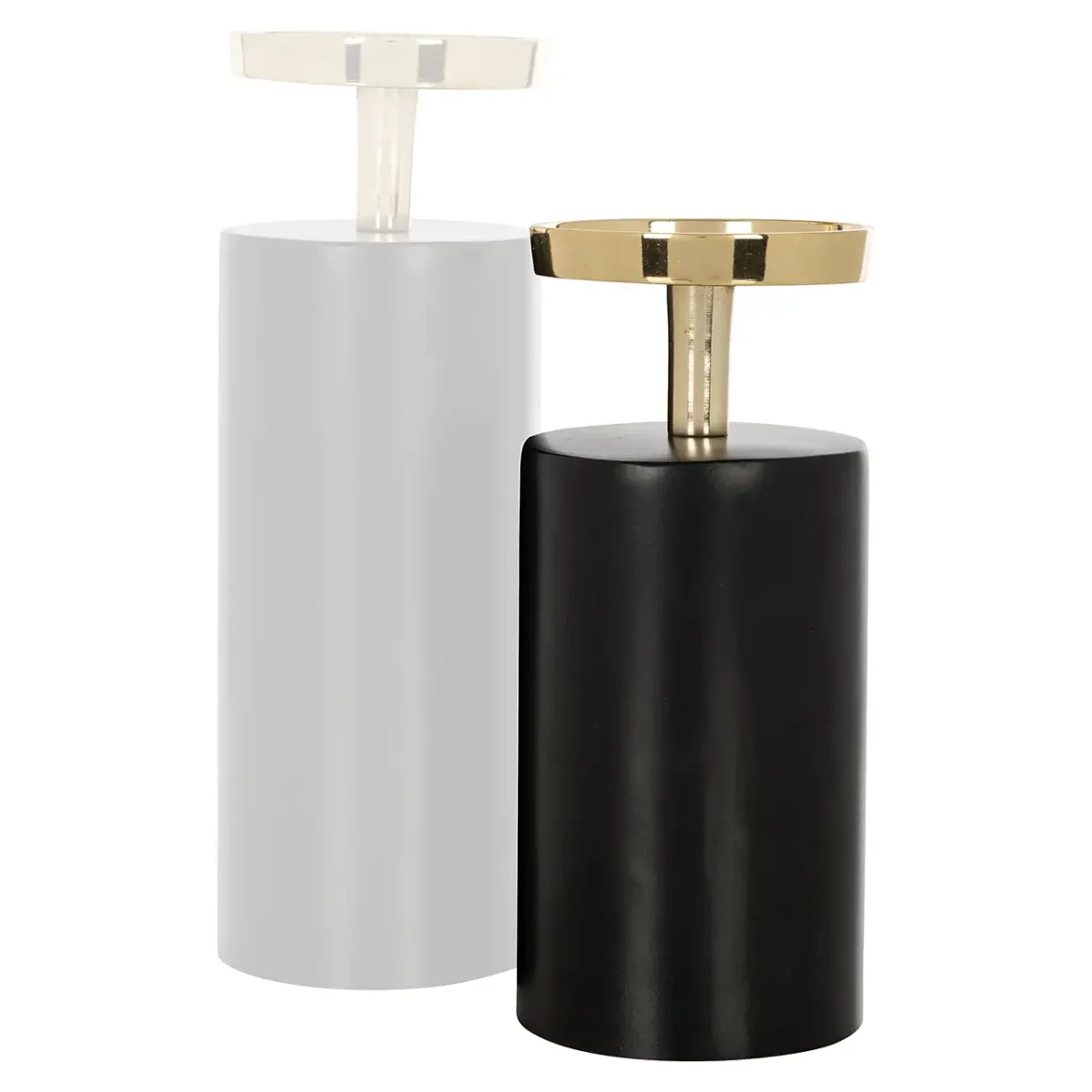 Richmond – Kandelaar Caya black/gold large - Afbeelding 3
