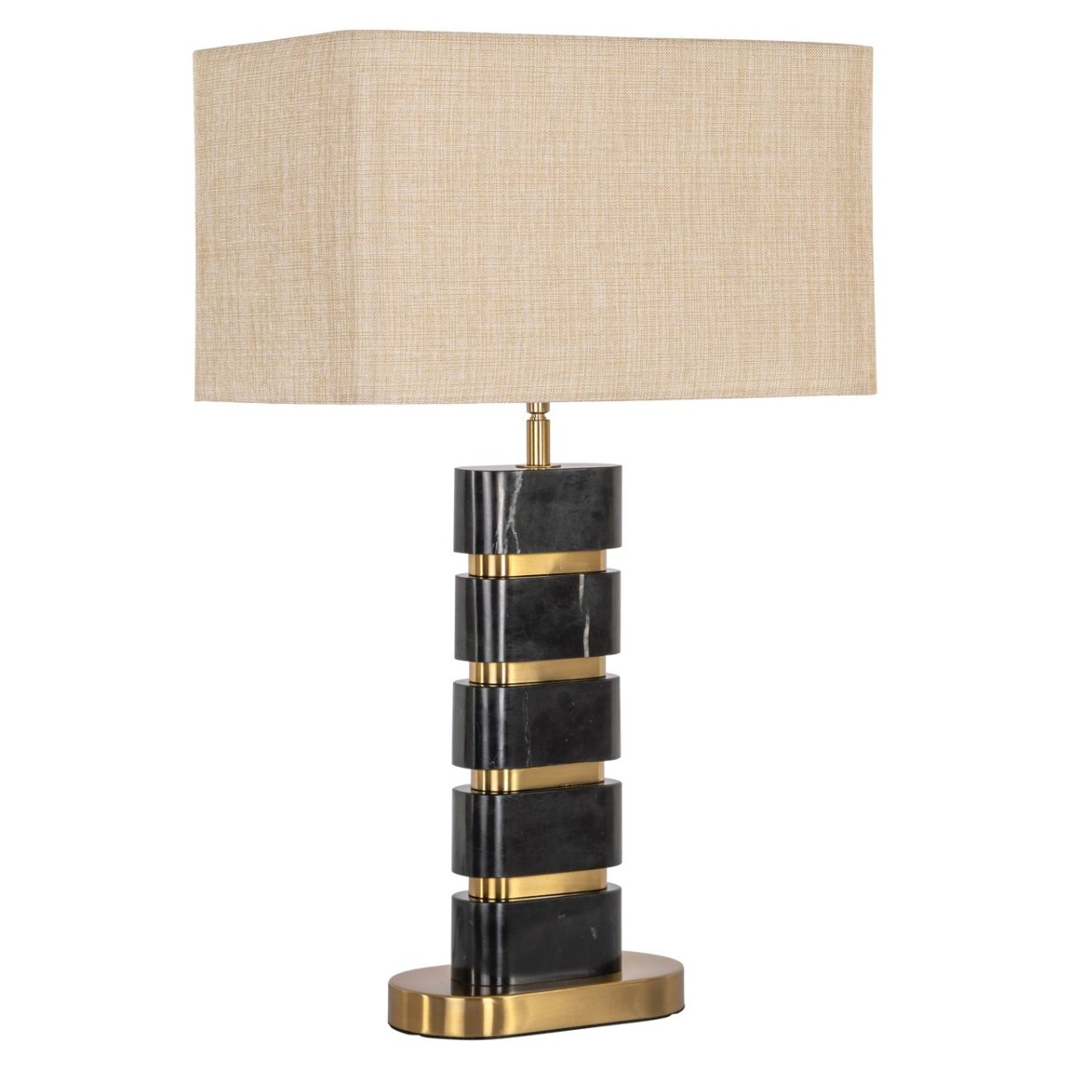Richmond – Tafellamp Levina black/gold - Afbeelding 8