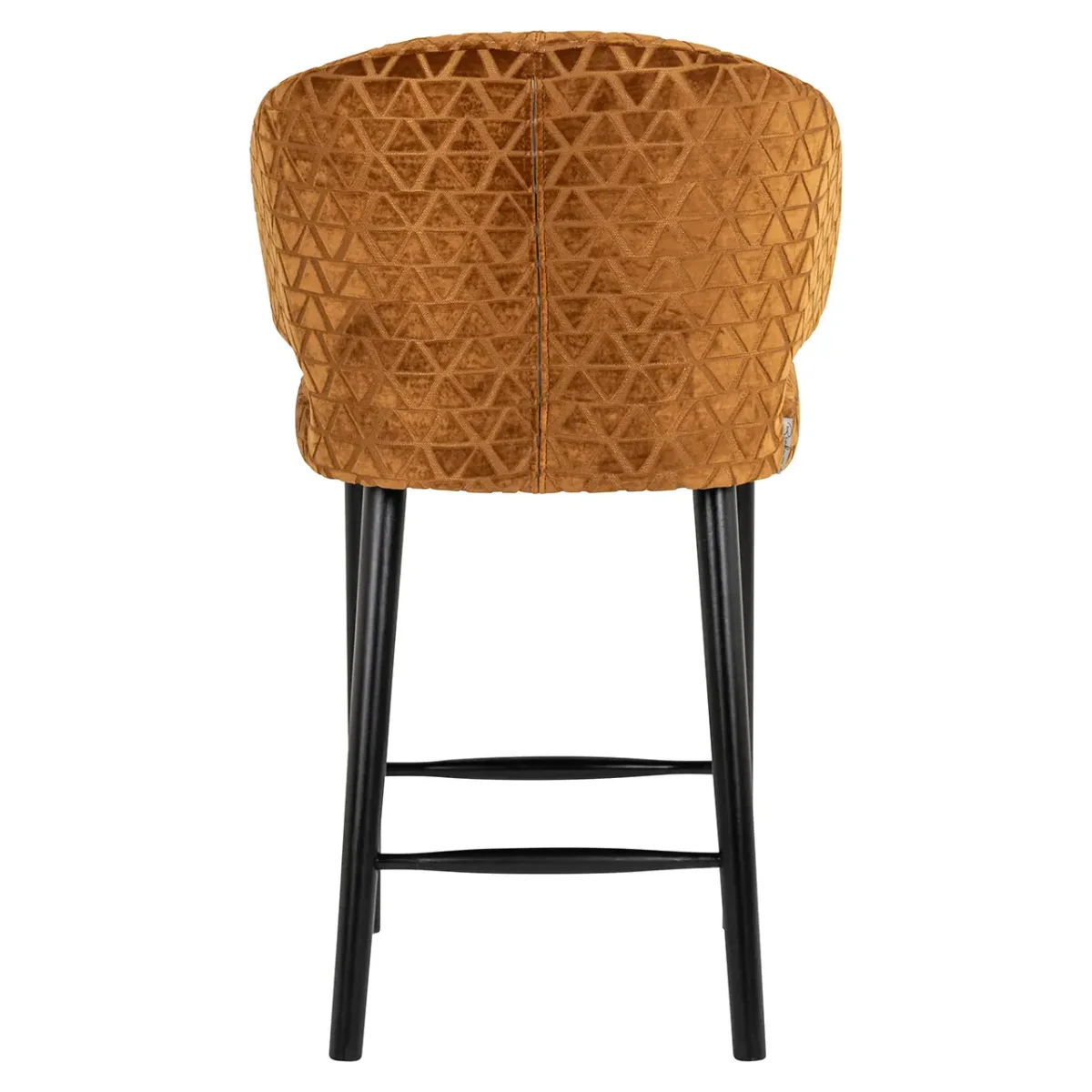 Richmond – Counterstoel Indigo old gold triangle - Afbeelding 4