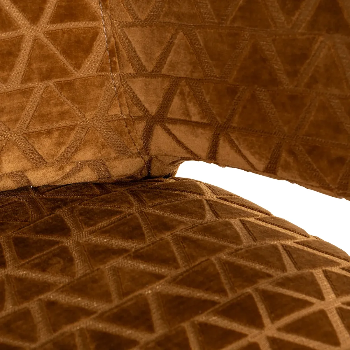 Richmond – Counterstoel Indigo old gold triangle - Afbeelding 8