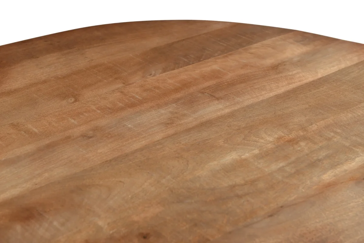 Salvator eettafel 200, 230 of 300 cm - Naturel mango hout - Afbeelding 8