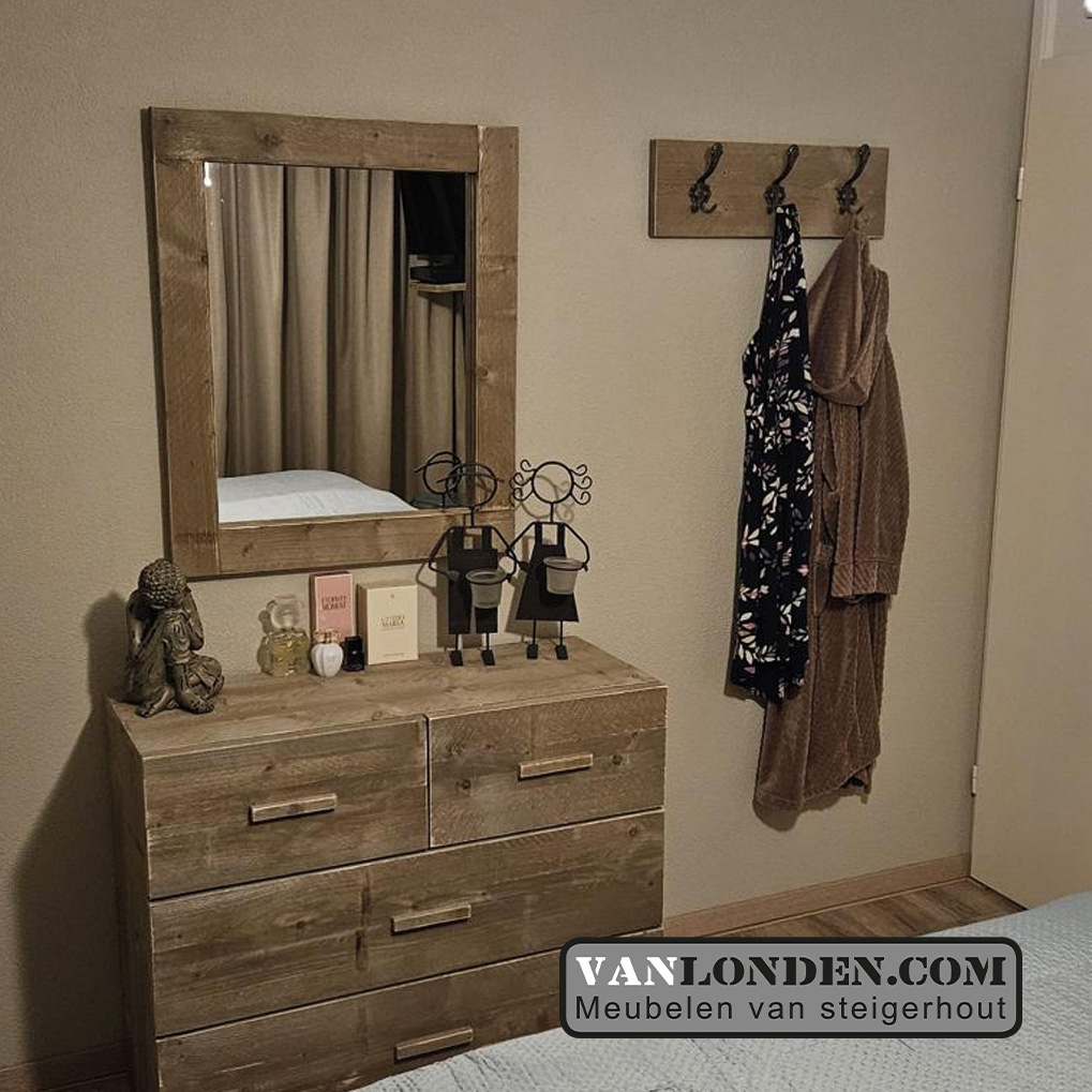 Steigerhouten dressoirkast Diny - Afbeelding 3