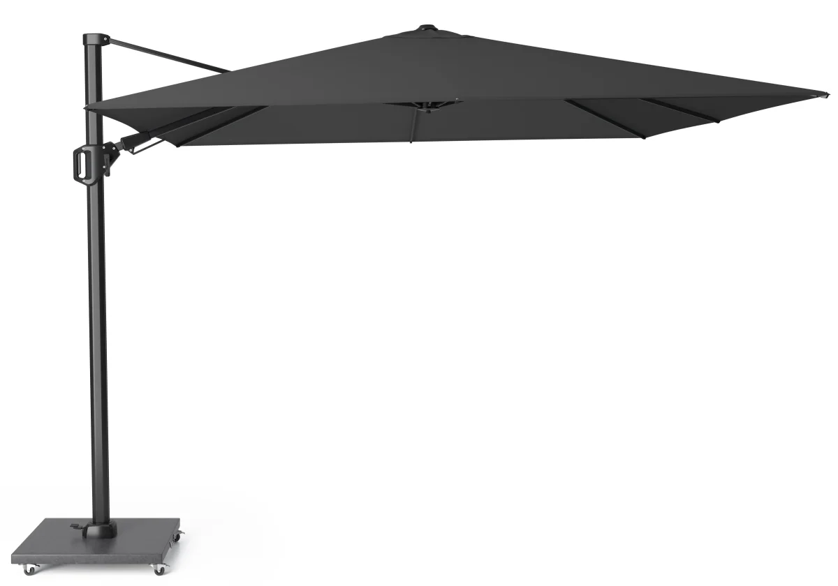 Zweefparasol Challenger T2 Premium 300×300 - Faded black - Afbeelding 3
