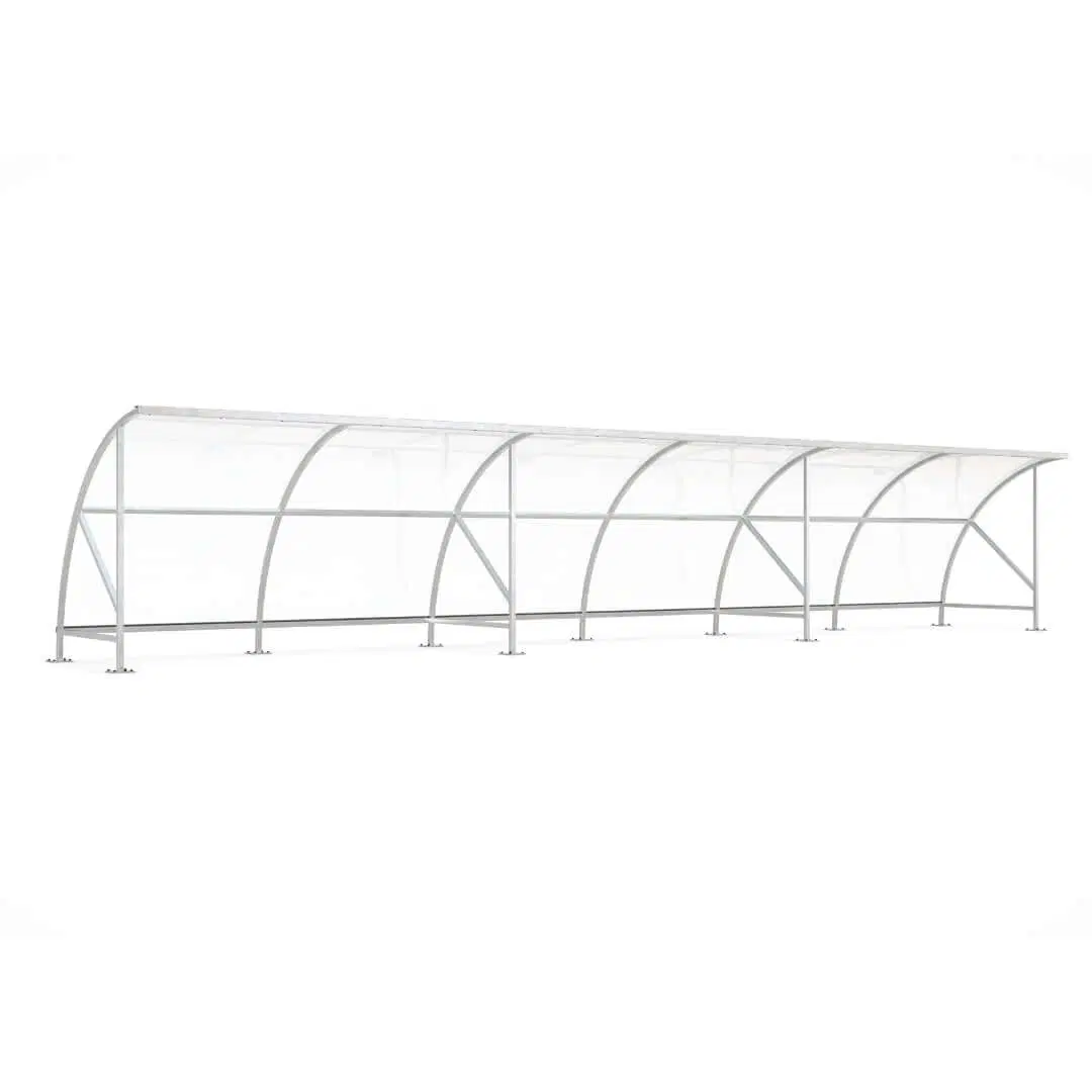 Fietsoverkapping Bamberg 12x2m, voor ca. 36 fietsplekken - Afbeelding 2