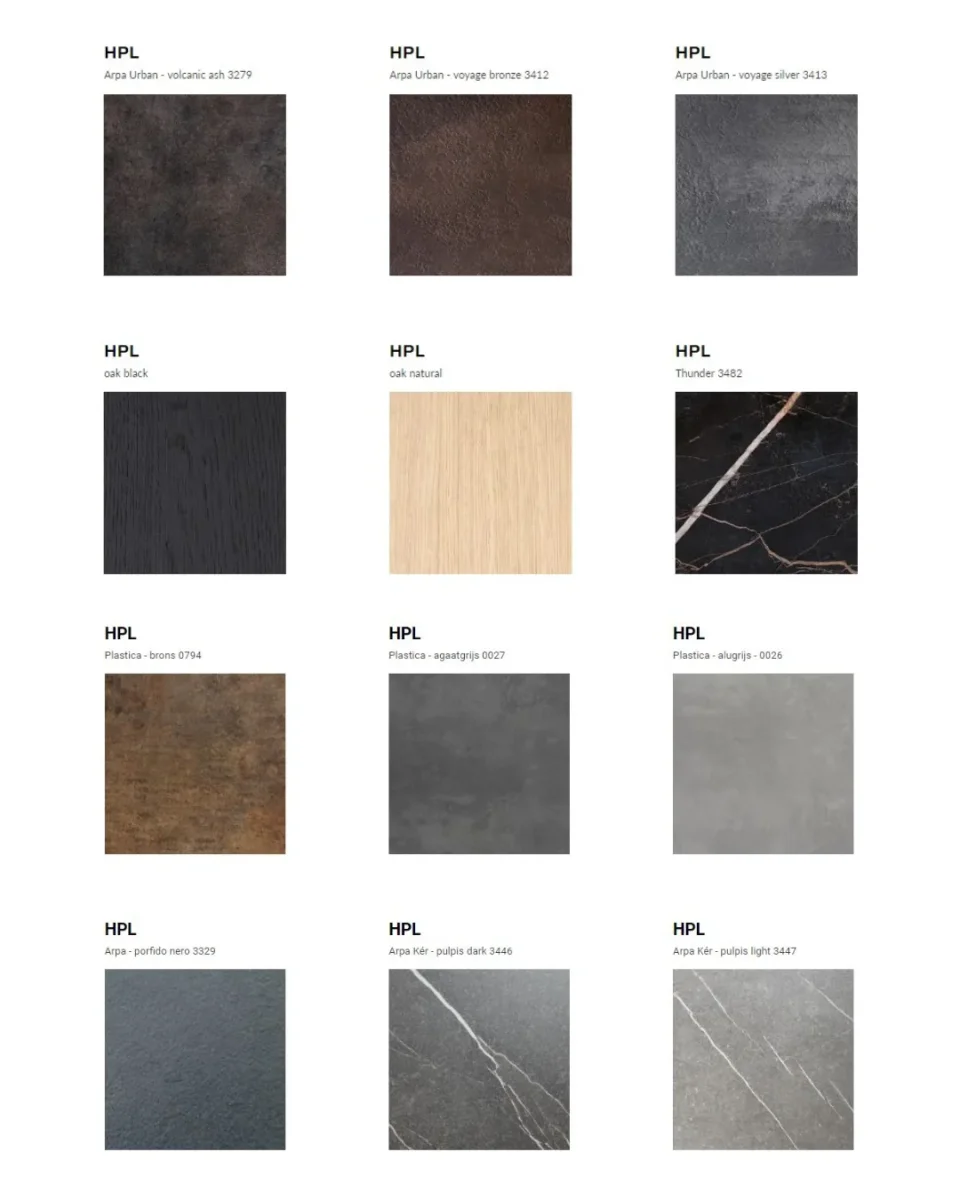 Eettafel Steely van Bree's New World - Stel zelf samen! - Afbeelding 8