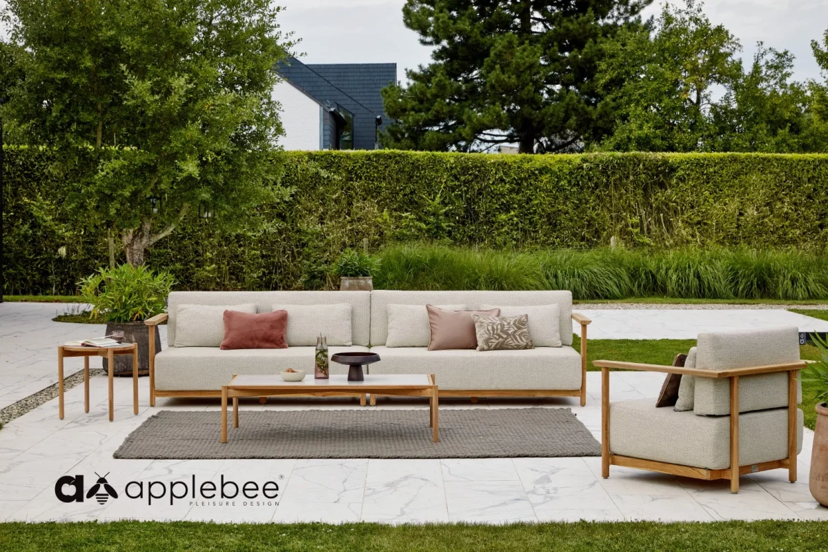 Tuinbank Applebee teak St. Lucia - Afbeelding 3