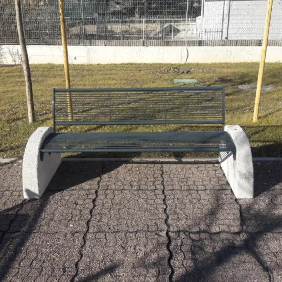 Parkbank Tauri classic met rugleuning - Afbeelding 4