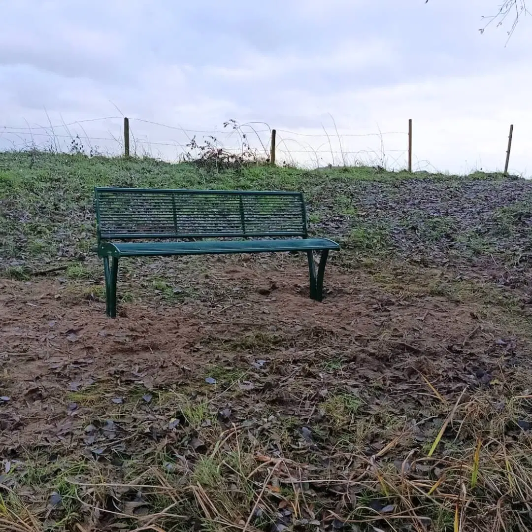 Parkbank Tauri met rugleuning - Afbeelding 5