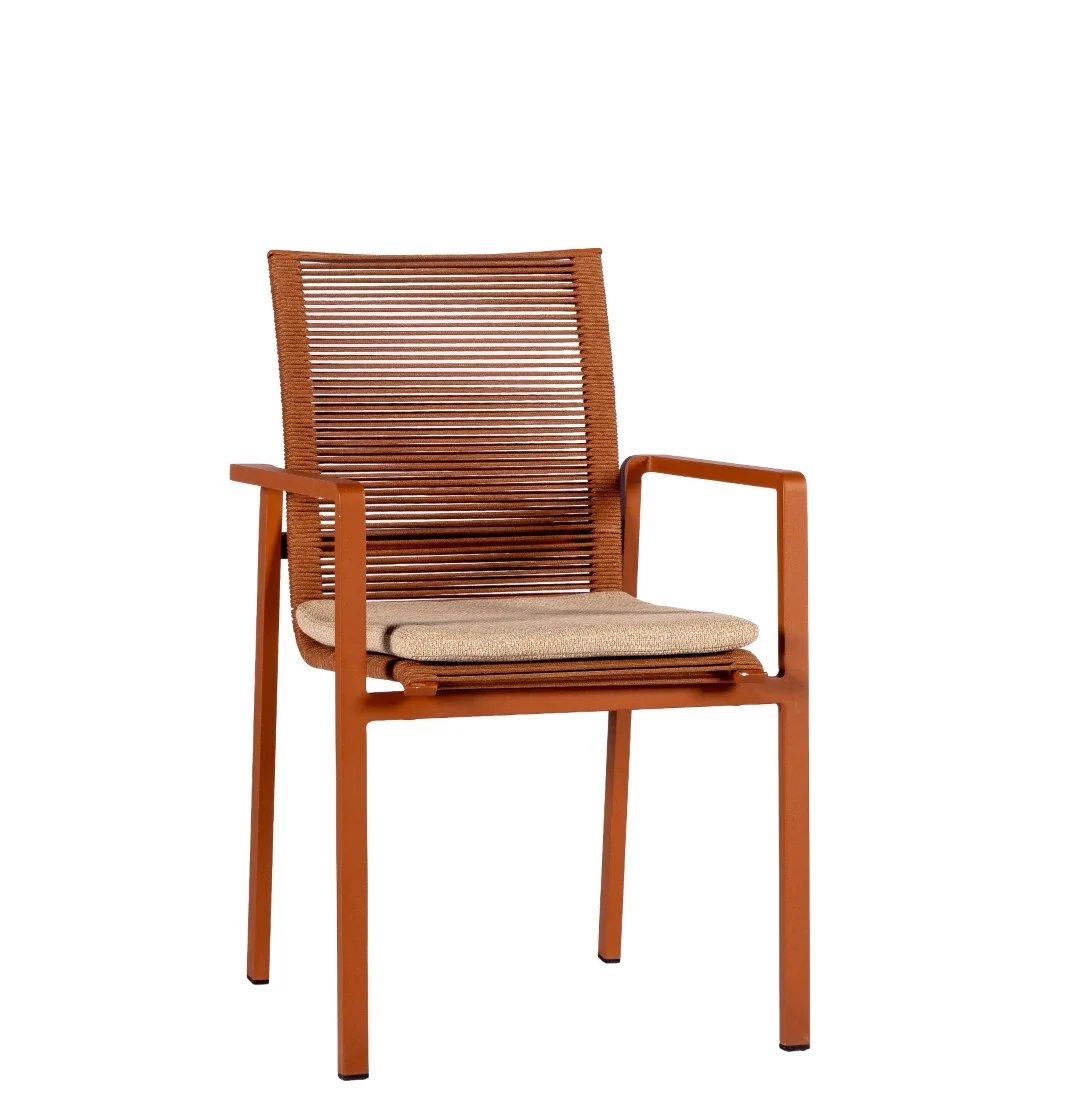 Stapelbare tuinstoel Ishi - Sienna - Afbeelding 3