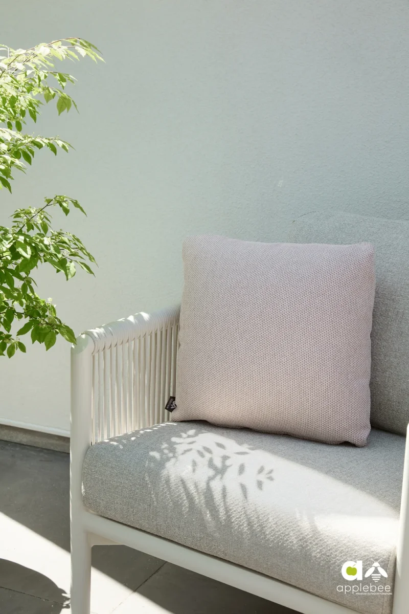 Vierkant tuinkussen Apple Bee 45x45 - Blossem Pink - Afbeelding 3
