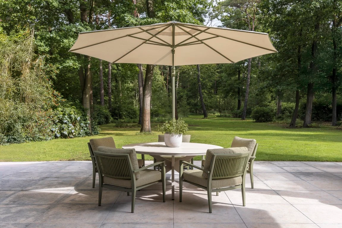Cavalo parasol Ø350 Bronze - Yoi - Afbeelding 3